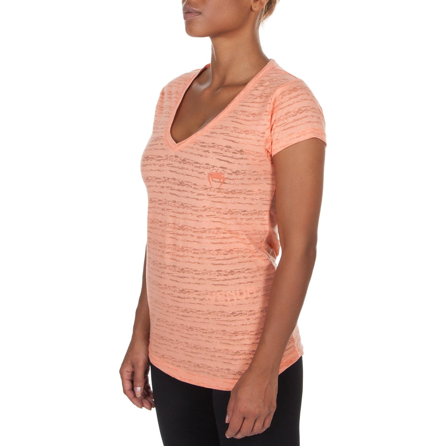 Venum Essential Vネック Tシャツ - アプリコット