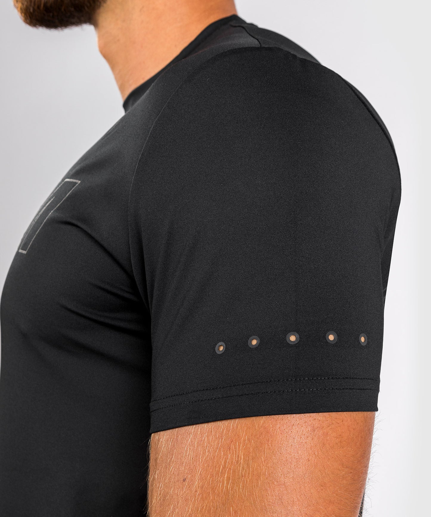 Venum Classic Evo Dry Tech Tシャツ - ブラック/ブラック 反射性