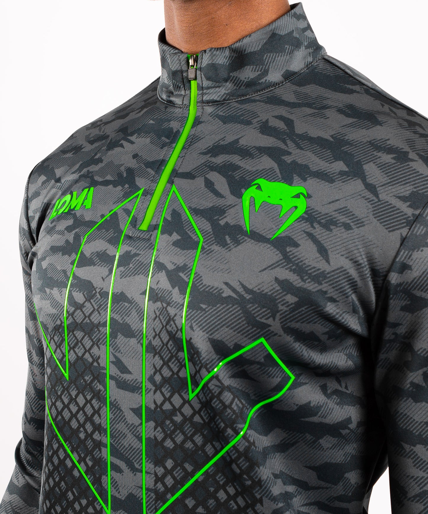 Venum Arrow Collared Zip スウェットシャツ（LOMA を象徴するコレクション） - 迷彩柄