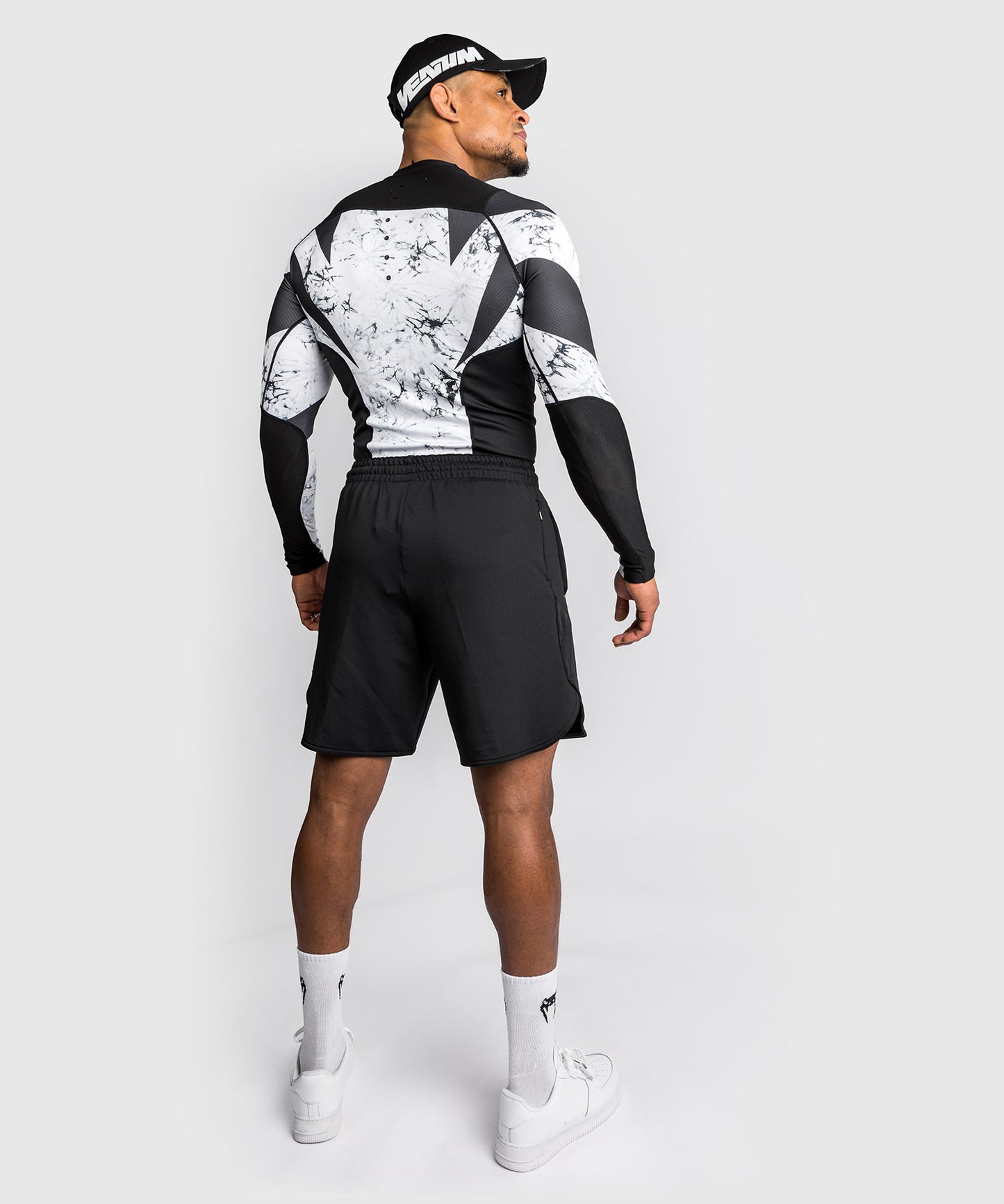 Venum G-FitマーブルコンプレッションTシャツ-長袖-マーブル
