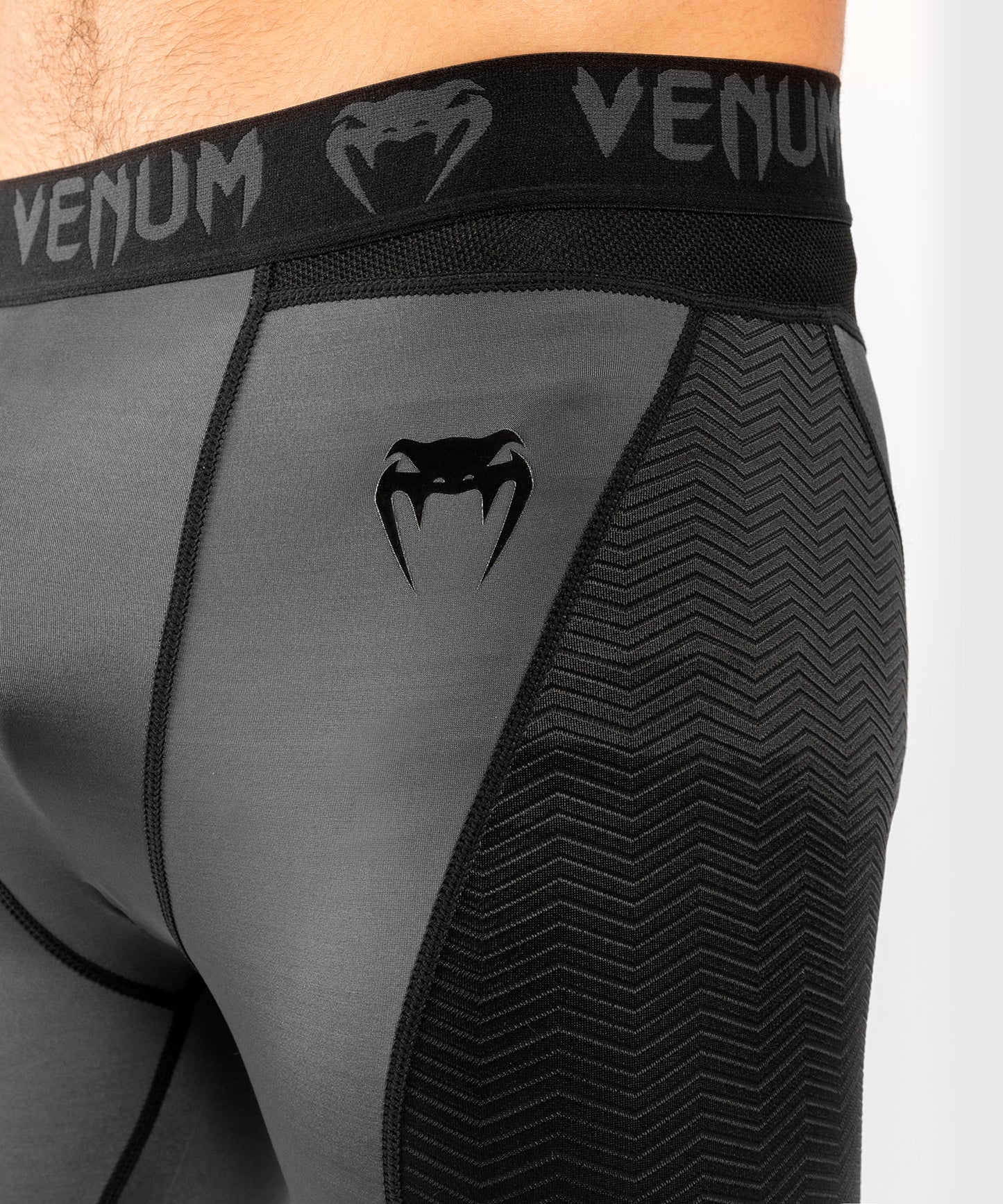 Venum G-Fit スパッツ - グレー/ブラック