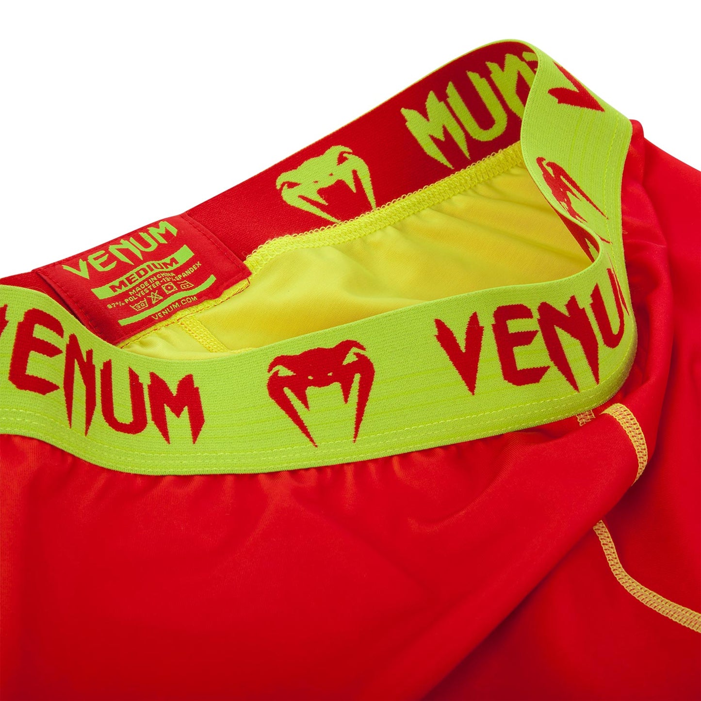Venum Fusion コンプレッションスパッツ - オレンジ/イエロー