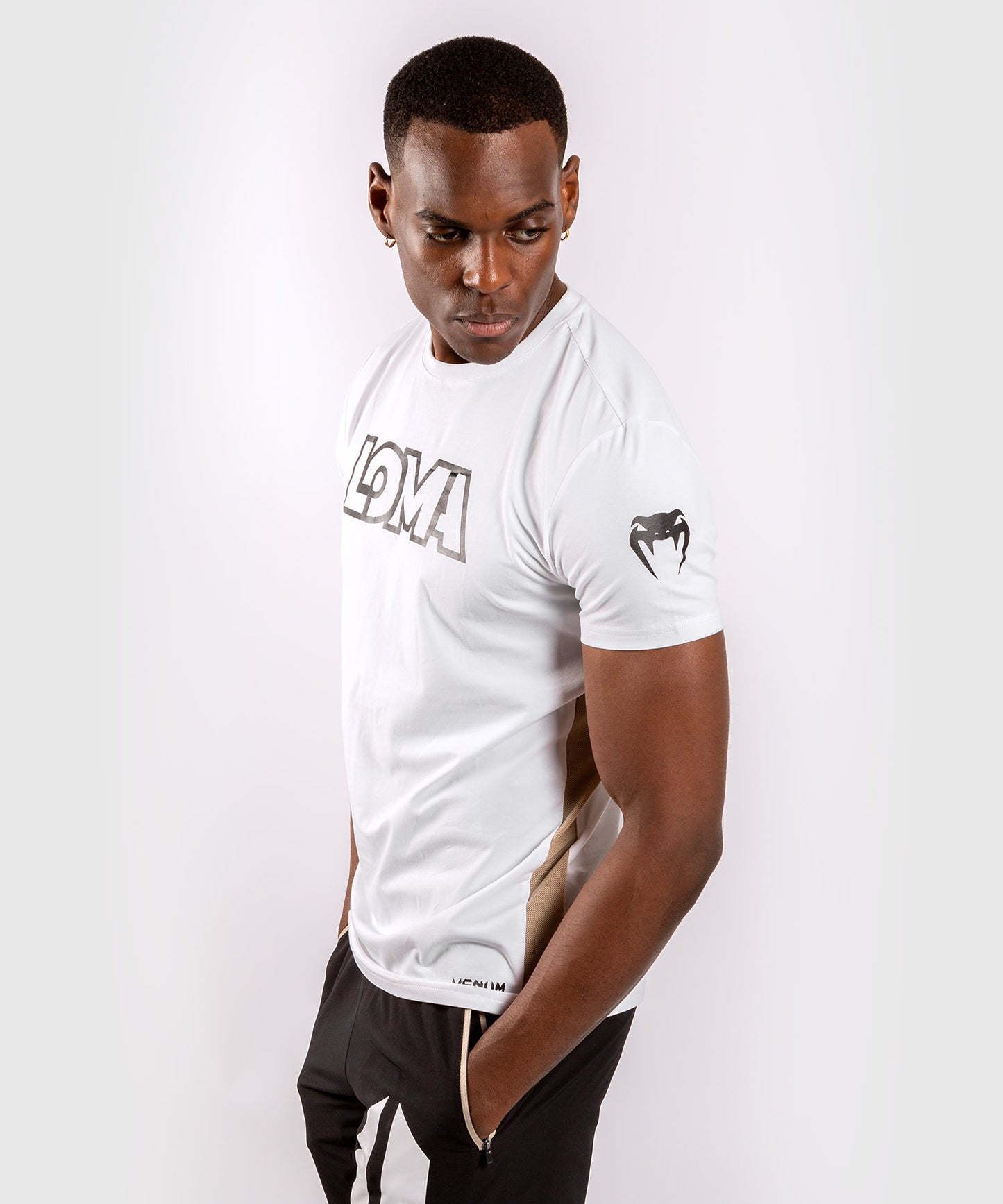 Venum Origins Tシャツ Lomaエディション - ホワイト/ブラック