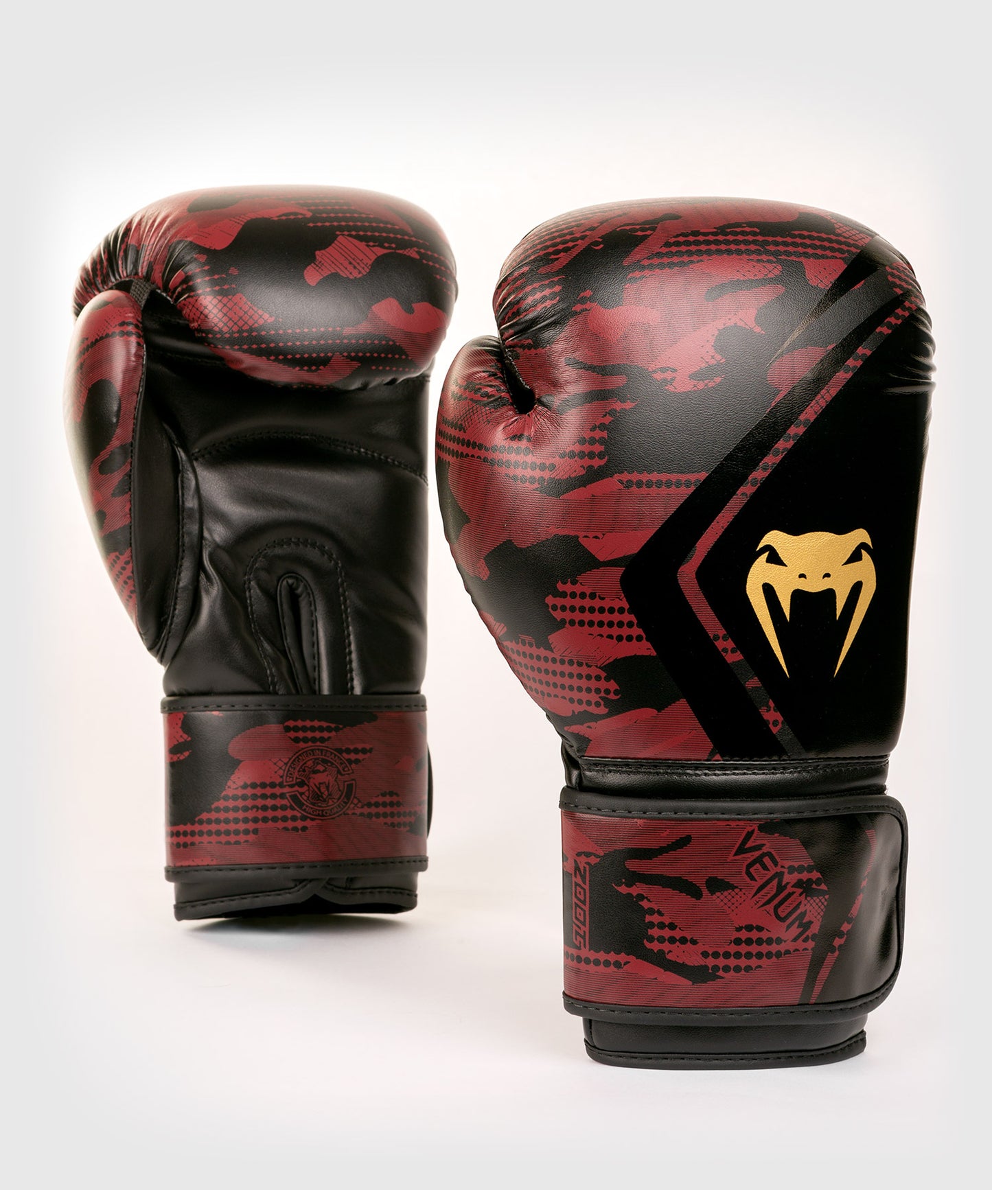 Venum Defender Contender 2.0 ボクシンググローブ - ブラック/レッド
