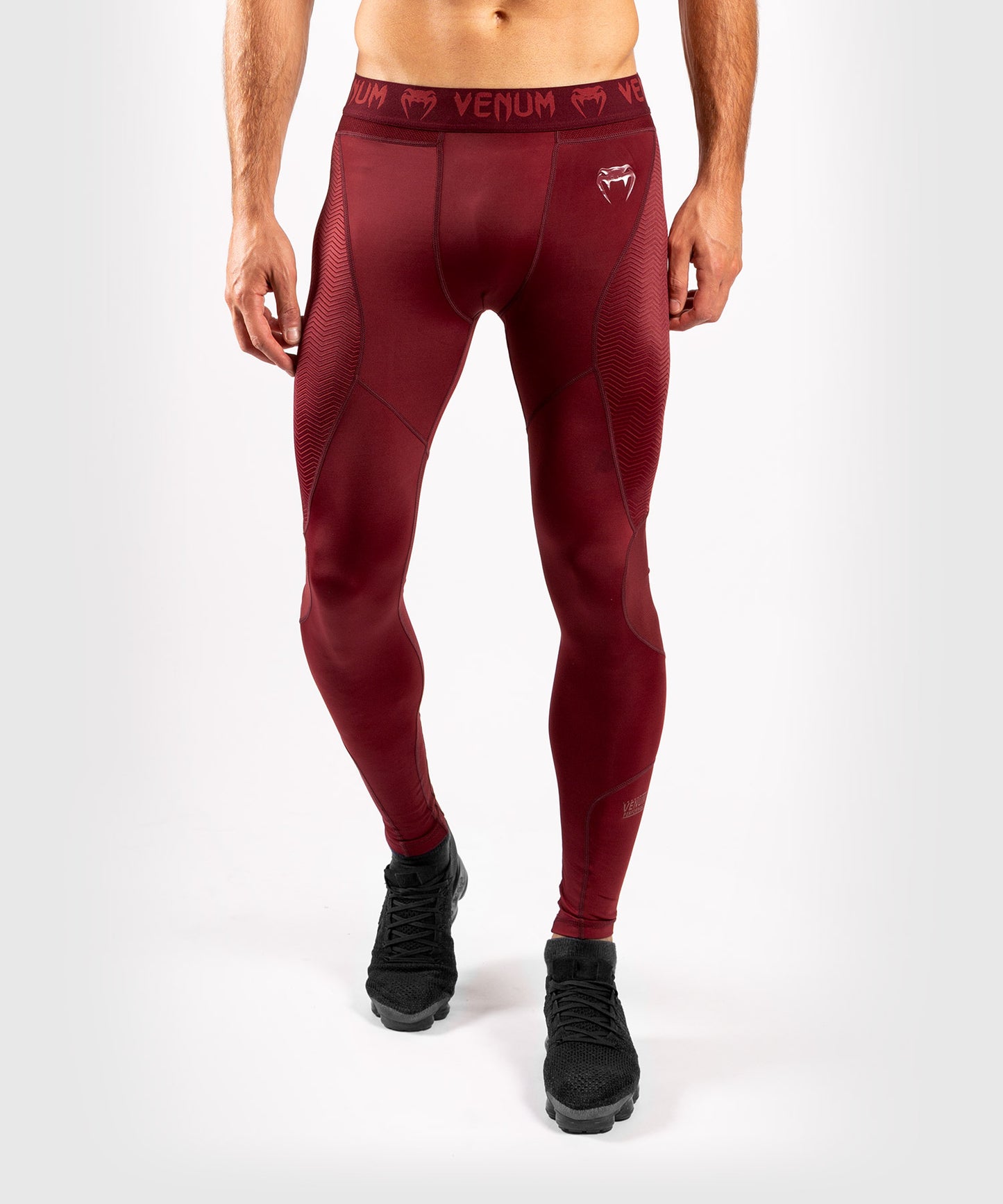Venum G-Fit スパッツ - ボルドー