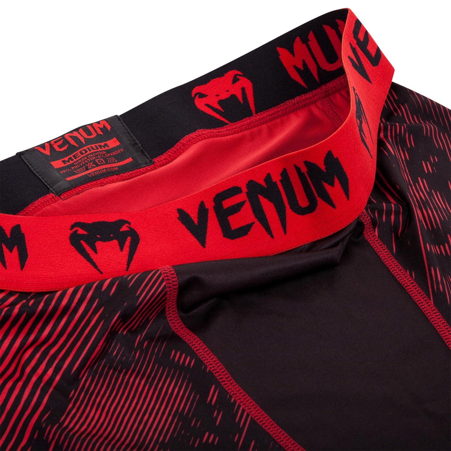 Venum Fusion コンプレッションショーツ - ブラック/レッド