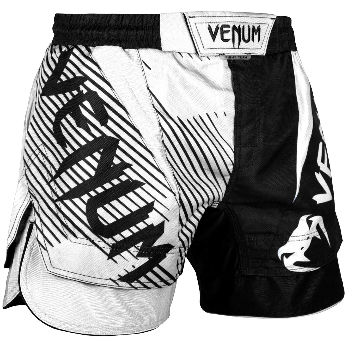 Venum NoGi 2.0 ファイトショーツ - ブラック/ホワイト