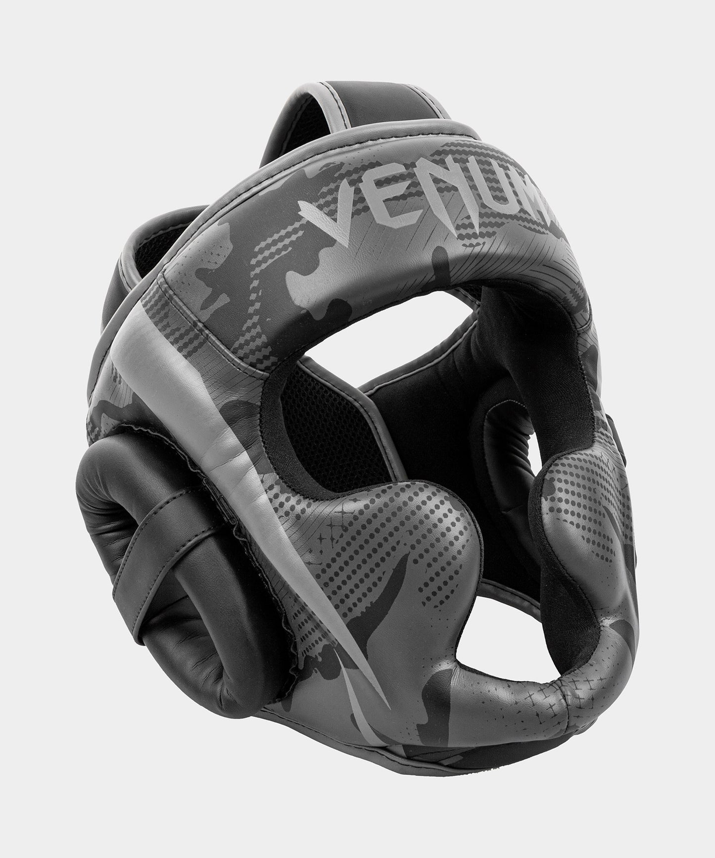 Venum Elite ヘッドギア - ブラック/ダーク・カモ