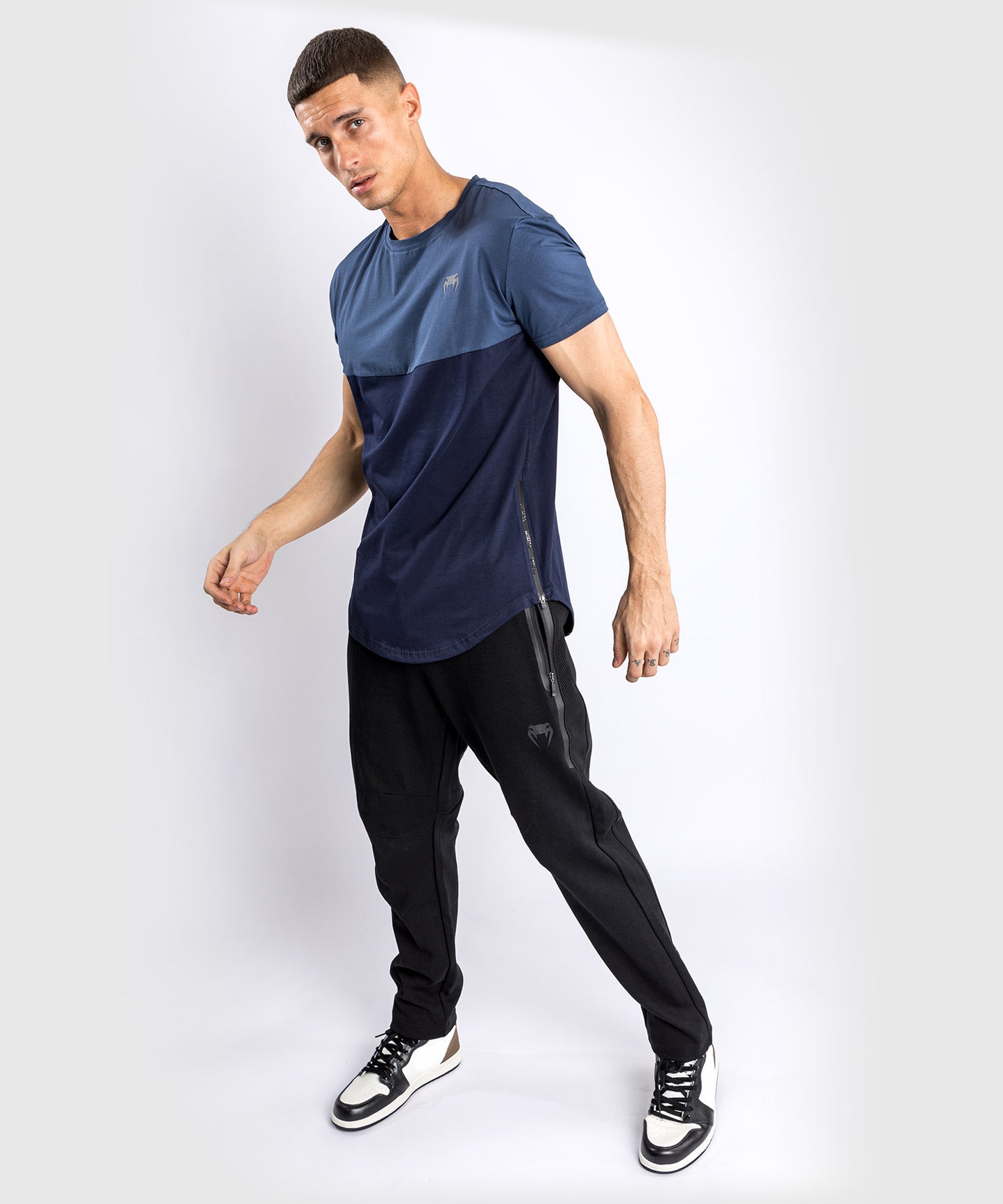 Venum Laser 2.0 Tシャツ - ネイビーブルー