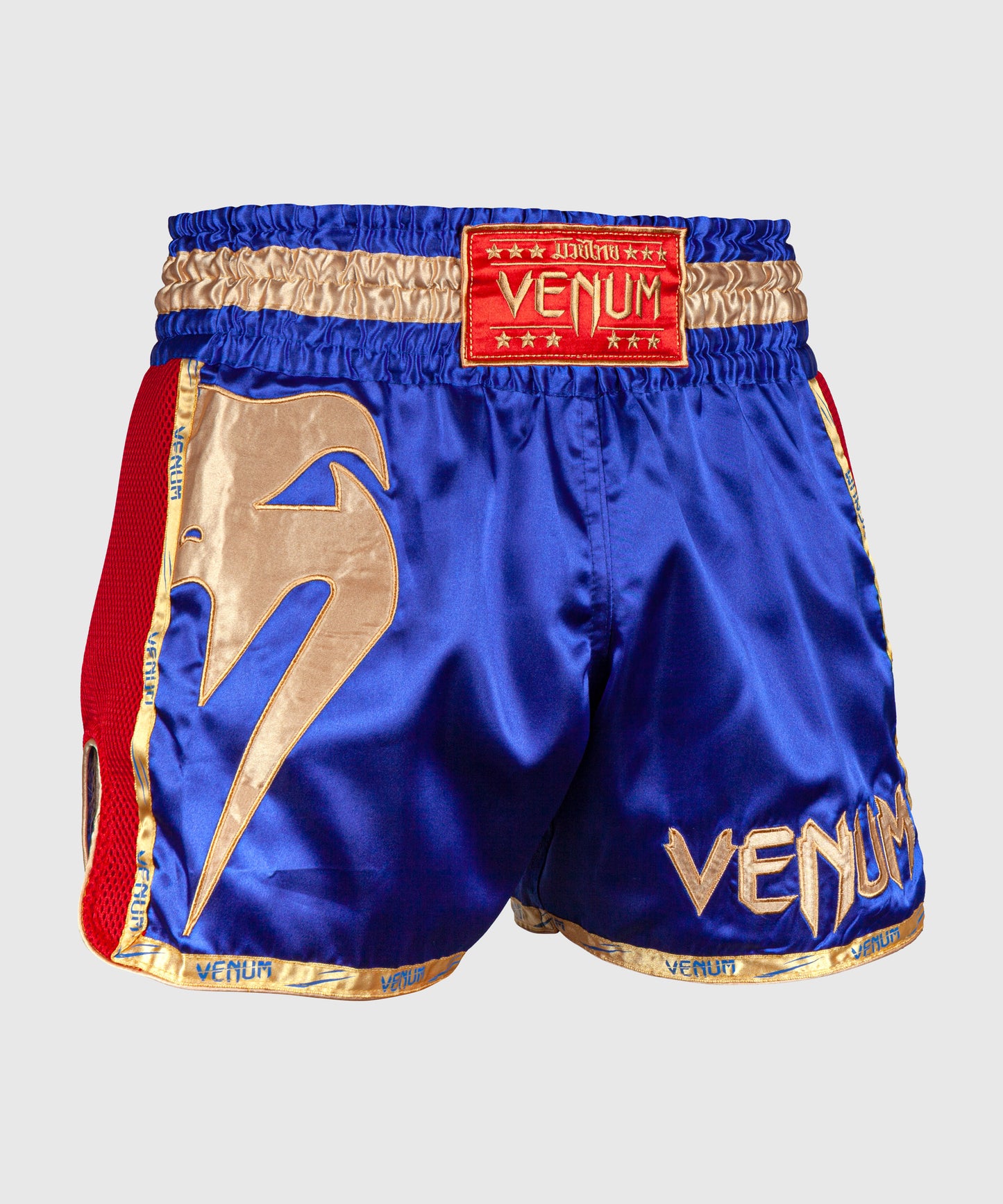 Venum Giant ムエタイショーツ - ネイビー/ゴールド