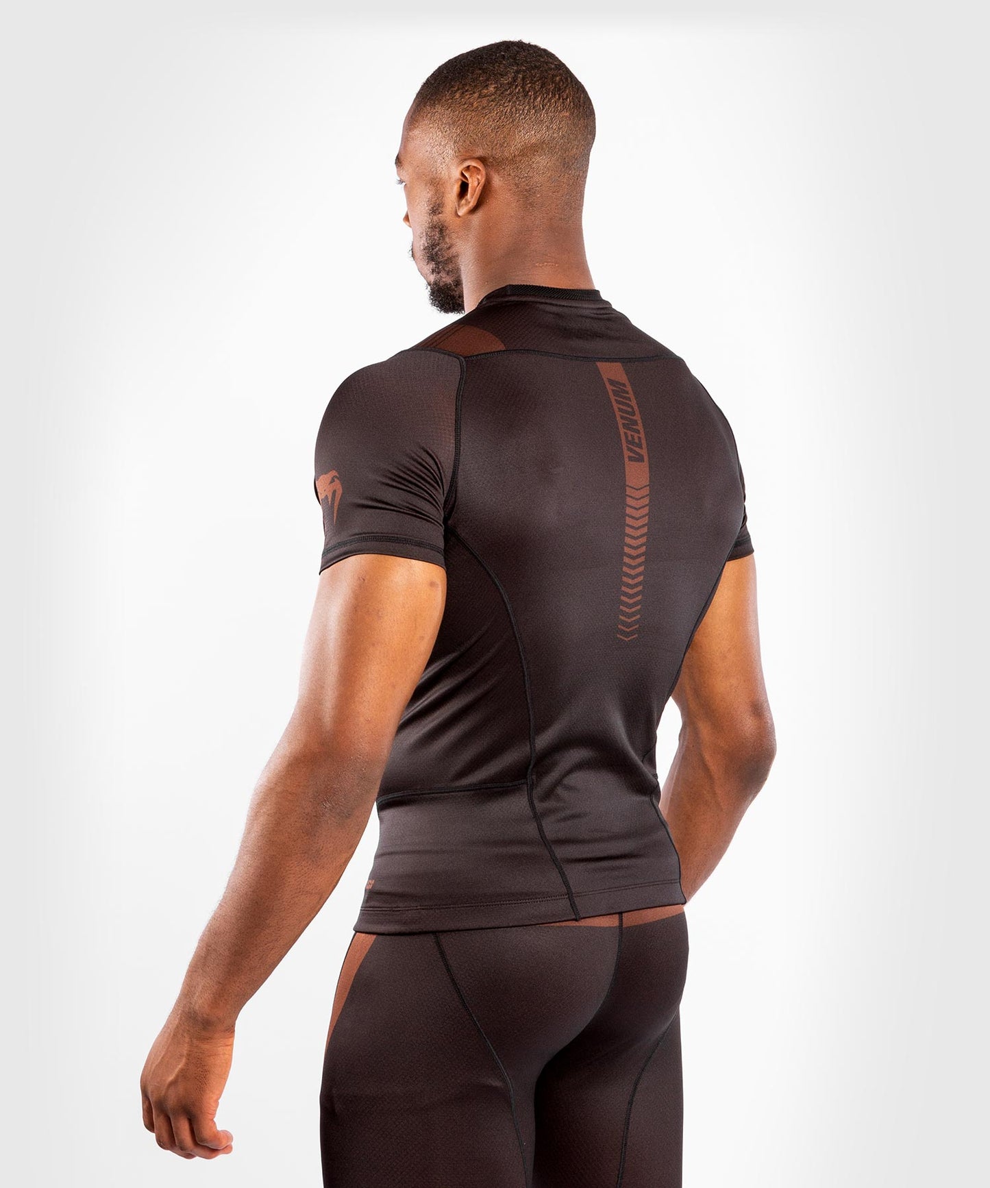 Venum No Gi 3.0コンプレッション T シャツ - 半袖 - 黒 / ブラウン
