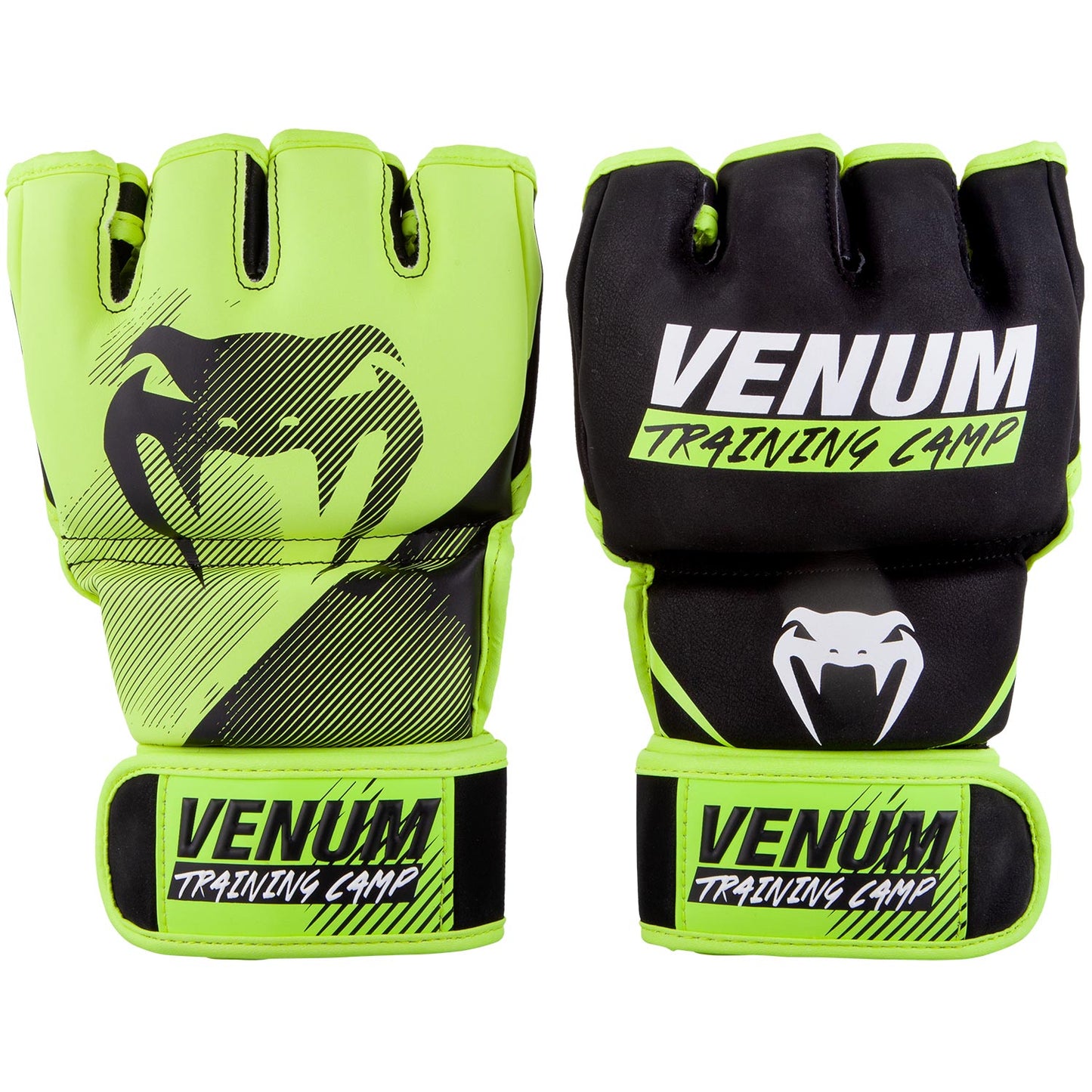 Venum Training Camp 2.0 MMA グローブ - ブラック/ネオイエロー