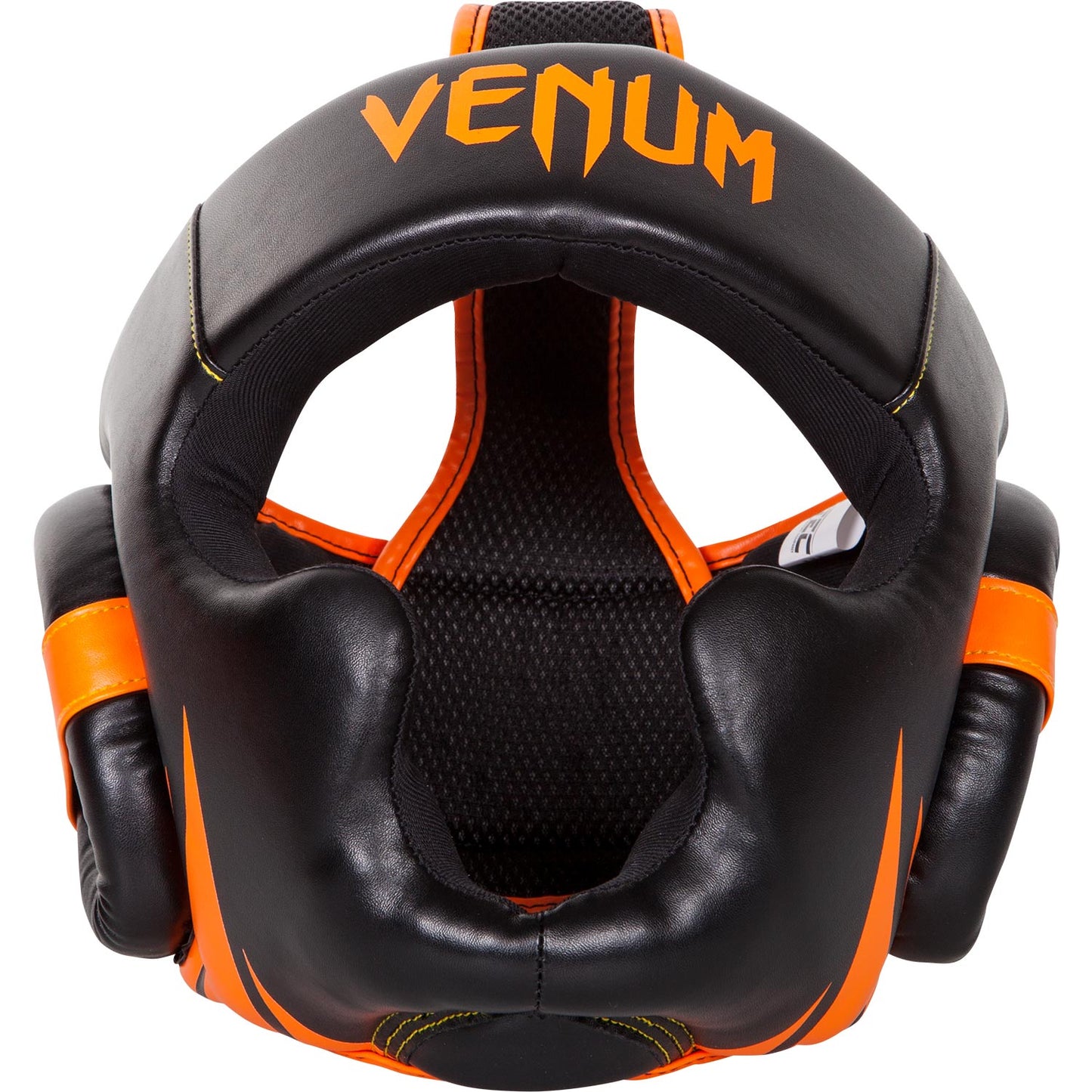 Venum Challenger 2.0 ヘッドギア - ネオ・オレンジ/ブラック