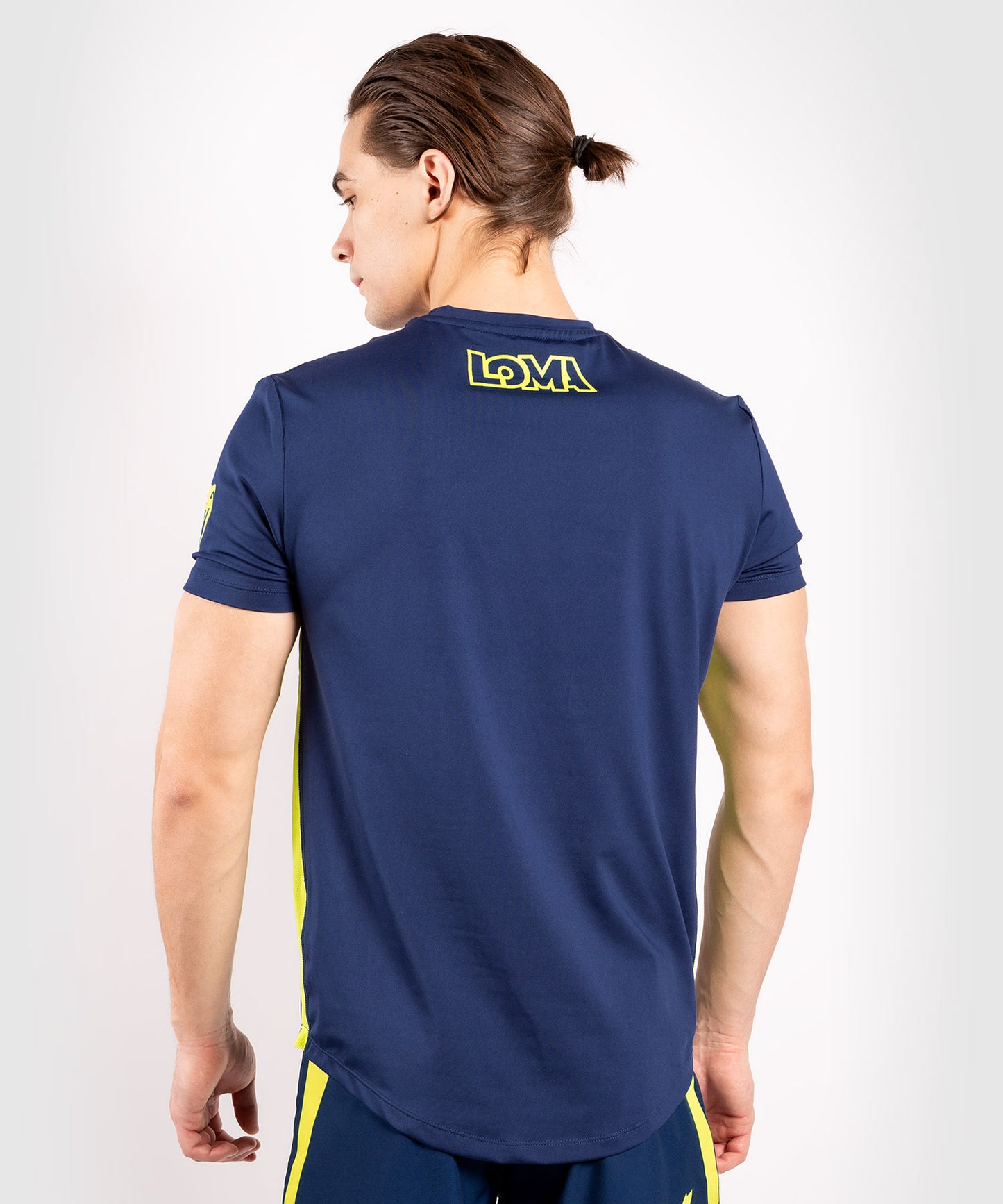Venum Origins Dry Tech Tシャツ：ブルー／イエロー