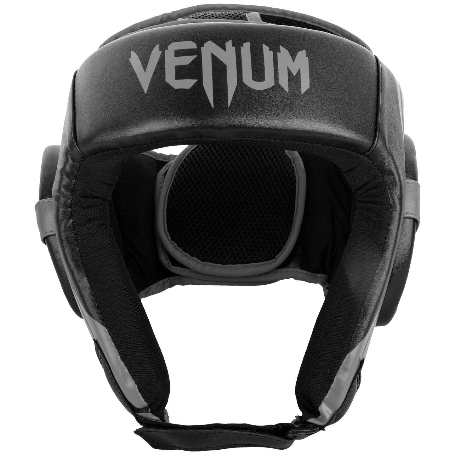 Venum Challenger オープンフェイスヘッドギア - ブラック/グレー