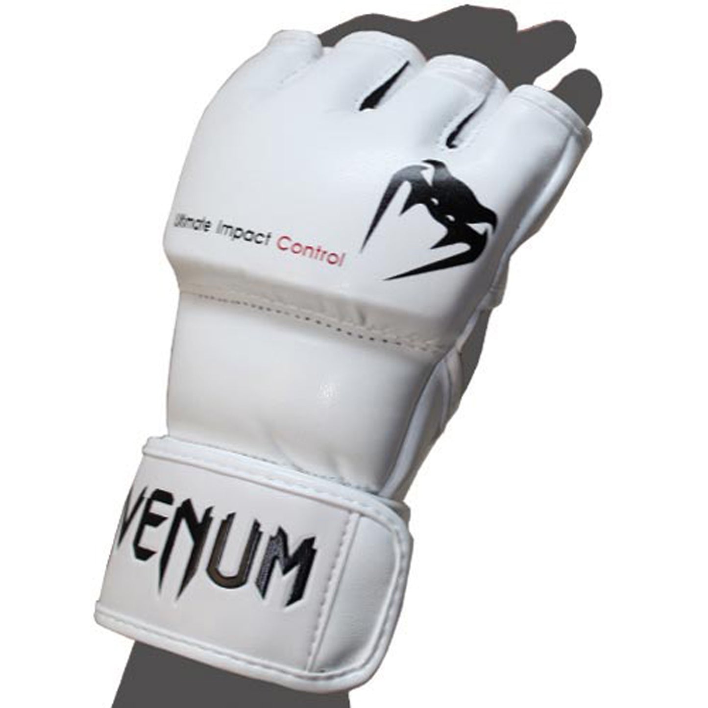 Venum Impact MMA グローブ - Skintex レザー - ホワイト