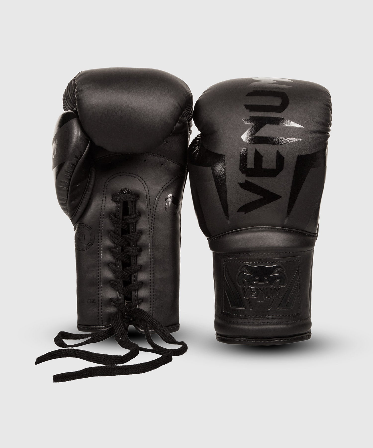ひもで縛る Venum Elite ボクシンググローブ - 艶消し/黒色 – Venum 日本