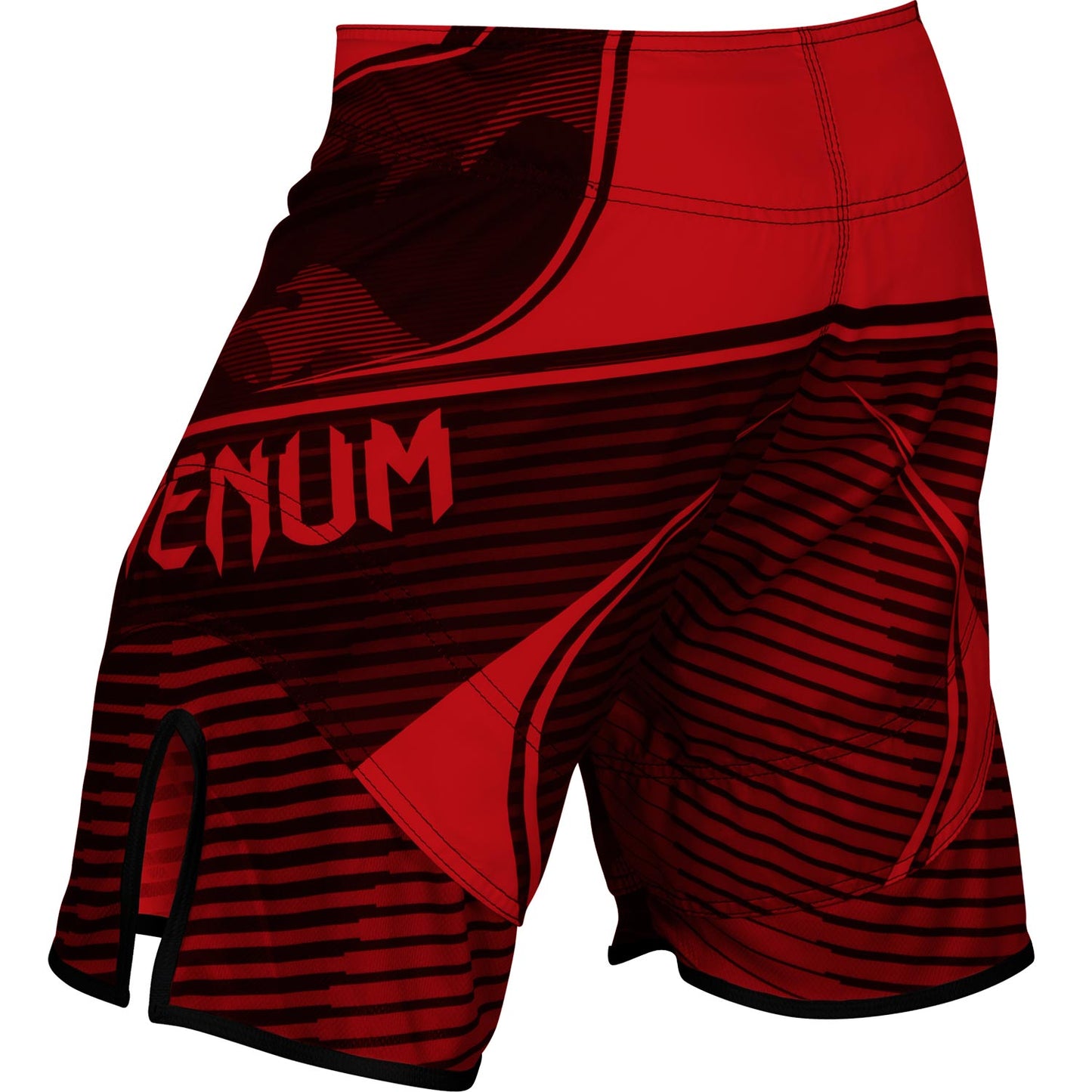 Venum Camo Hero ファイトショーツ - レッド/ブラック